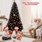 Artificial Christmas Tree with 6 Lighting Modes and Spooky Sounds for Halloween Decoration